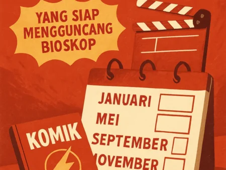 Jadwal Rilis Film Komik yang Siap Mengguncang Bioskop