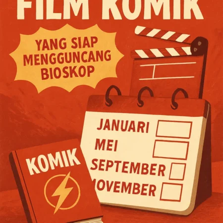 Jadwal Rilis Film Komik yang Siap Mengguncang Bioskop